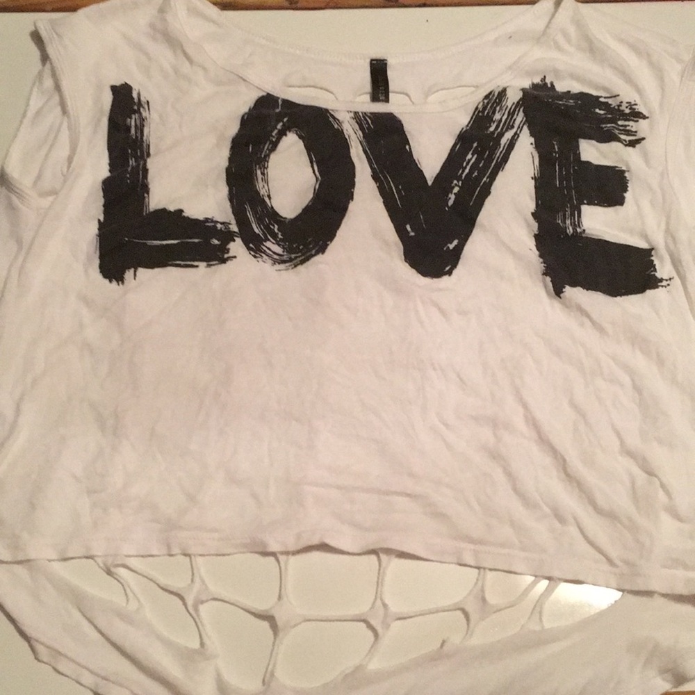 Printed rock style tee